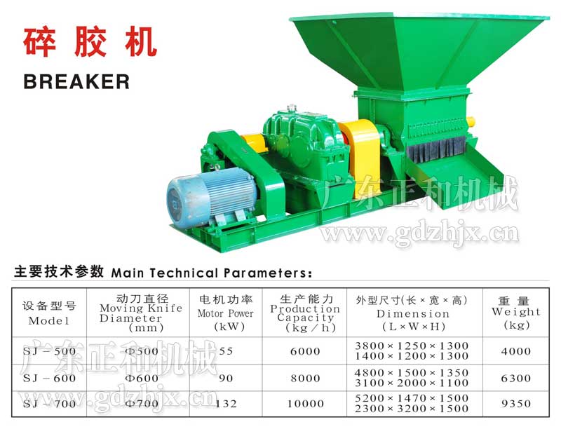 橡膠碎膠機(jī),碎膠機(jī),破膠機(jī)